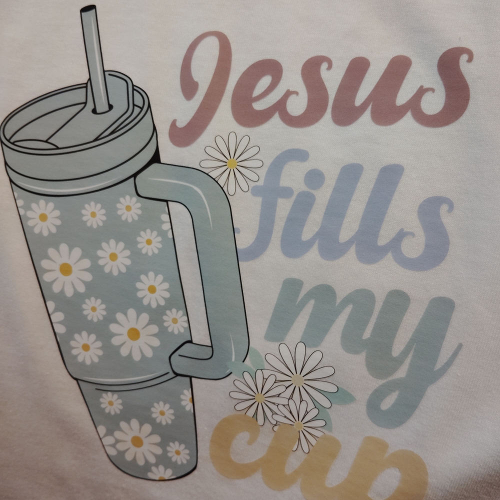 Jesus Feels My Cup Homemade T-shirt